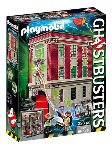 Playmobil Cuartel Ghostbusters Cazafantasma Accesorios 9219