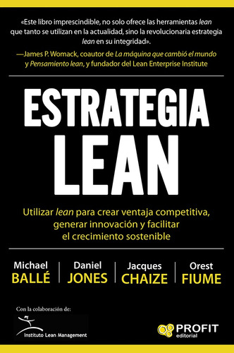 Estrategia Lean, Ventaja Competitiva Y Generar Innovacion