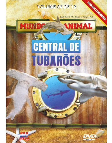 Dvd Mundo Animal - Central De Tubarões Vol. 2 De 12