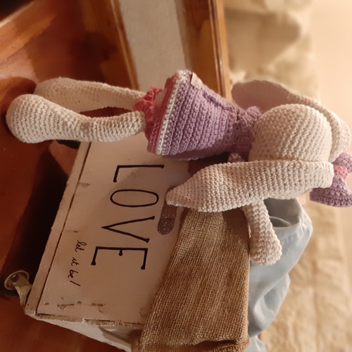 Imagen 5 de 5 de Florinda Xl Amigurumi - Muñeco De Apego - Crochet
