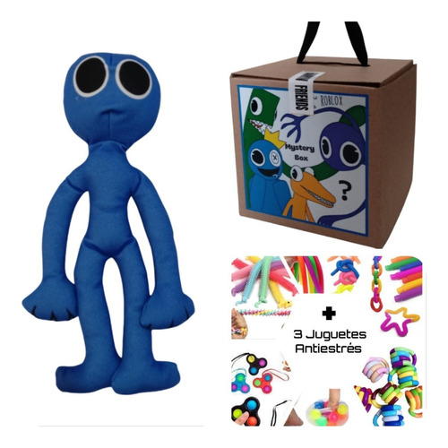 Mystery Box Muñeco Rainbow Friends 30cmencaja Con Sorpresas!