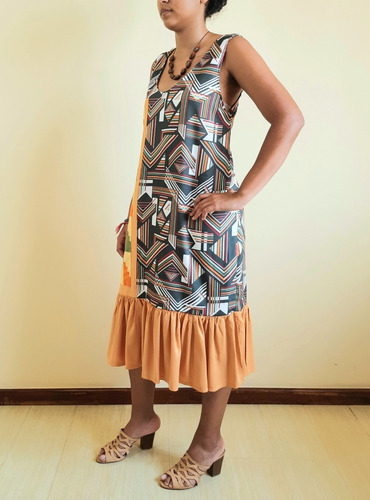 Imagem 5 de 6 de Vestido Feminino Tecido Vênus