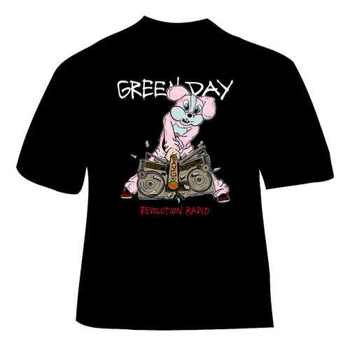 Polera Green Day - Ver 03 - Revolution Radio