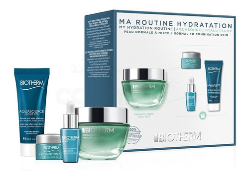 Set Gel Hidratante Biotherm Aquasource Hyalu Plump 50ml