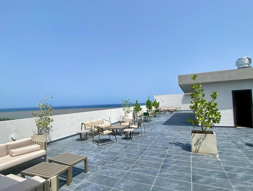 Apartamento En Alquiler En Gazcue Vista Al Mar 2habitaciones