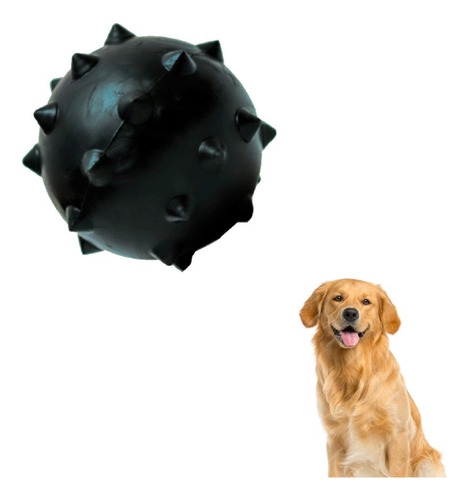 Brinquedo Para Cachorro Mordedor Pet Bola Dura Grande 85mm