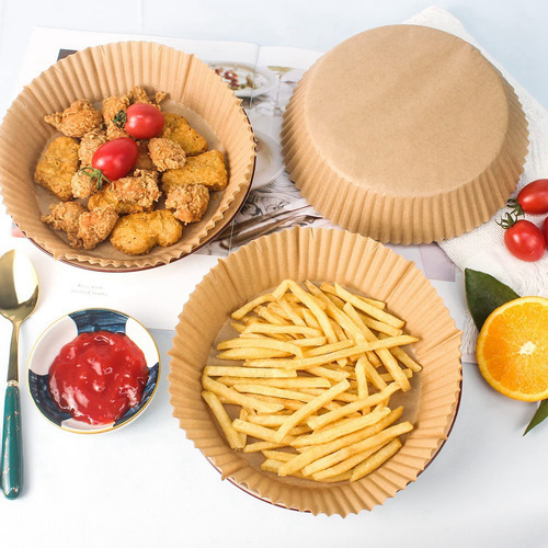 Forro De Papel Desechable Air Fryer, 156 Piezas, Antiadheren