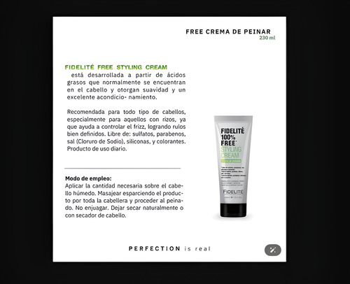 Kit Free Fidelite: Shamp + Acond + Mascara + Crema De Peinar