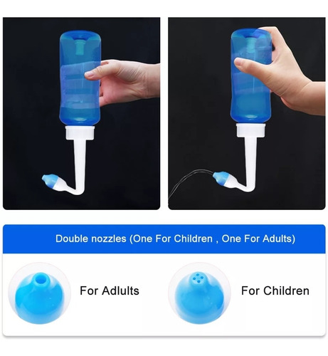 Lavado Nasal Moderno Niños Y Adultos