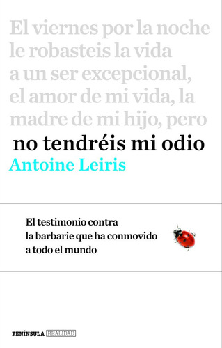 No Tendréis Mi Odio (libro Original)