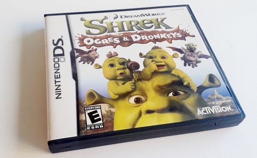 Juego Nintendo Ds Shrek Ogres & Dronkeys Físico En Caja