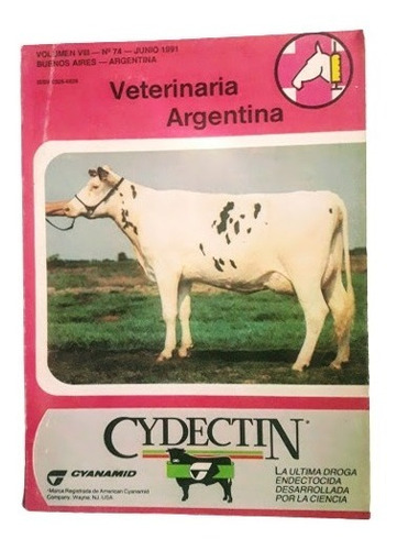 Revista Veterinaria Argentina N° 74 Junio 1991