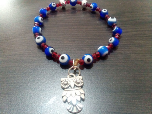 Pulsera Ojo Turco Buho Bisuteria