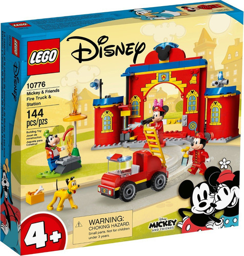 Lego® Disney: Mickey Fire Truck & Station #10776 - En Stock! Cantidad De Piezas 144