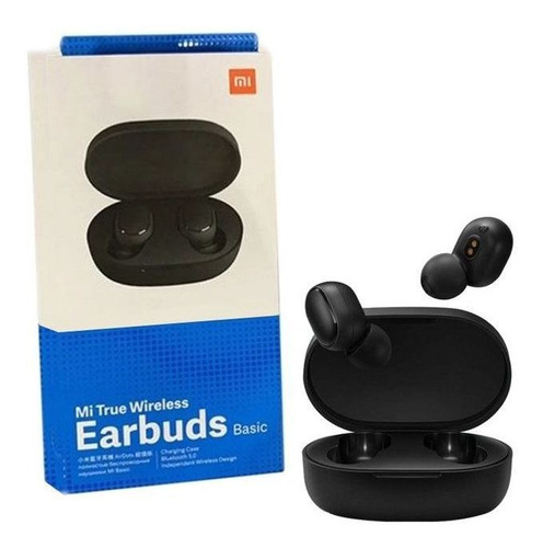 Xiaomi Mi True Earbuds Zbw4480gl Negro Basic Auricular Bluet