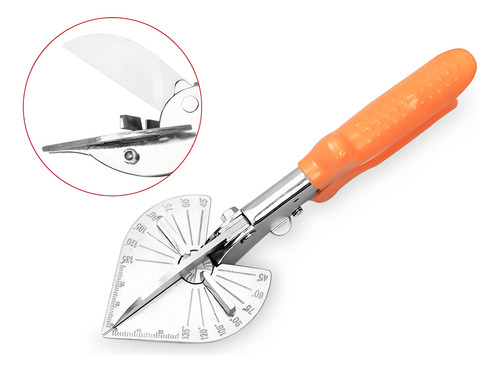 Tijera Ingleteadora Angular Corta Pvc Y Cable Canal