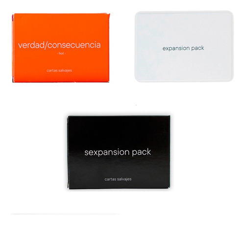 Kit Juegos Sexpansion+ Expansion+ Verdad O Consec Hot Fight