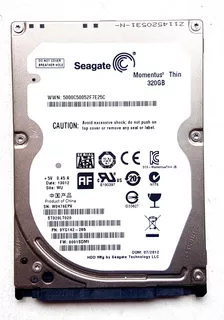 Hd 320gb Sata 7mm Seagate Slim Ultrabook 320 St320lt020