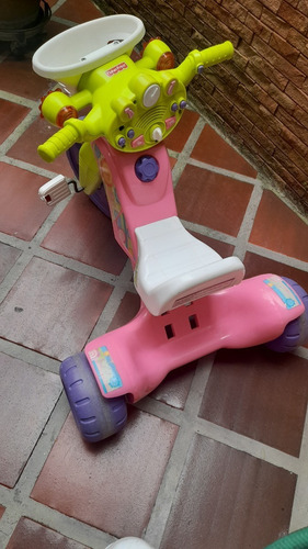 Imagen 2 de 5 de Moto Triciclo Fisher Price