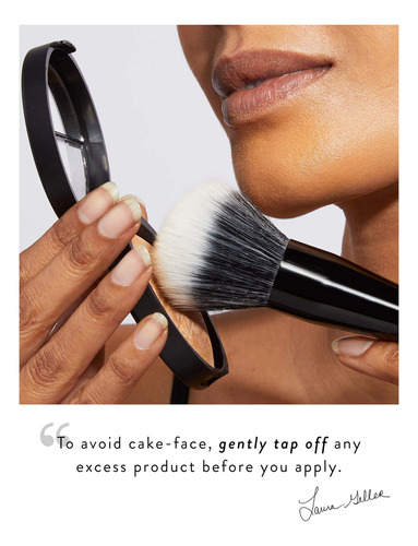 Brocha De Maquillaje En Polvo Laura Geller Full Face Midnigh