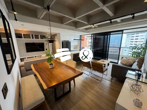 Se Vende Apartamento En Envigado Loma Los Mesa ,dos Alcobas,piso Alto