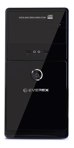 Pc Everex Intel Dual Core 8gb 1tb Dvd Wind10 Pro+tecl/mou