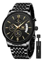 Comprar Olevs Relojes Para Hombre, Cronógrafo, Vestido De Negocios,