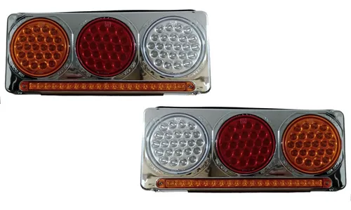 Stop Led Triple Camión Turbo Plano Juego