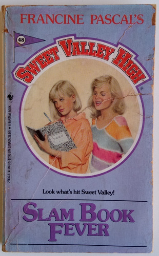 Slam Book Fever Sweet Valley High 48 Pascal Inglés Libro