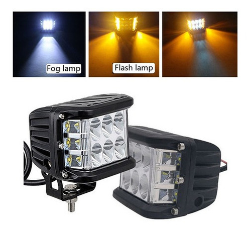 Luces LED De Policía Para Coches RC - Modos Giratorio Y Estroboscópico, Compatible Con Modelos 1/8, 1/10, 1/12, 1/16 Luces LED De Policía Para Coches RC - Modos Giratorio Y Estroboscópico, Compatible Con Modelos 1/8, 1/10, 1/12, 1/16