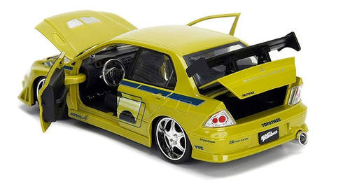 Jada Toys Fast & Furious De Brian Lancer Evolution Vii Mitsu