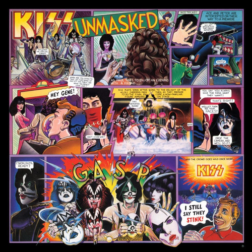 Kiss Unmasked Vinilo De 180 Gr Remasterizado Nuevo Importado