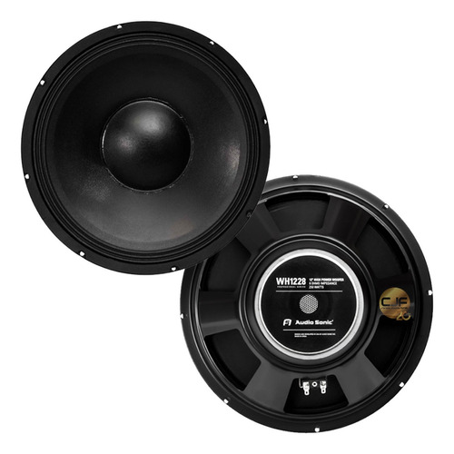 Parlante 12 Woofer 250w Audiosonic Wh 1228 Bob 1.5 A Cjf