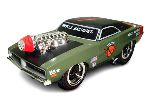 Dodge Charger R/t Drag Hot Rod - Maisto Muscle Machines 1/24