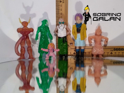 Lote De 6 Figuras Bootleg Dragon Ball Z (varios Materiales)