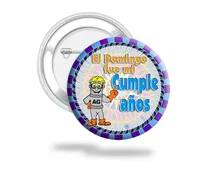 Comprar Botones Publicitarios De 5,5 Por 2 Unidades Personalizados