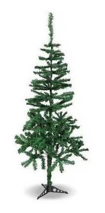 Árbol De Navidad Mediano 90 Cm Con Base Decoración Navideña