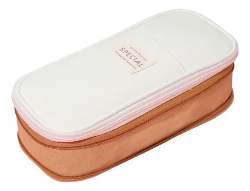 Estuche De Lona Para Lápices Con Doble Cremallera Chuangyi