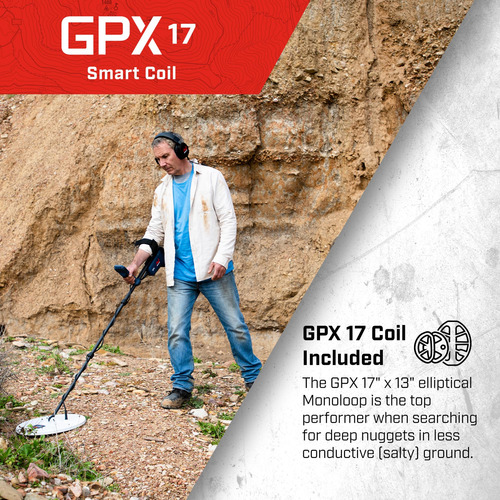 Minelab Gpx 6000 Detector De Oro 17 Pulgadas Mmg