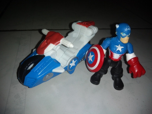 Playskool Heroe Marvel Super Squad Adventure Captain America