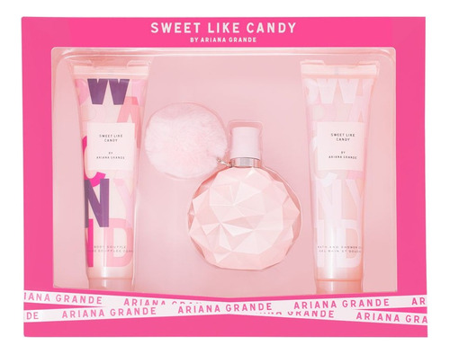 D Set Ariana Grande Sweet Like Candy 3 Pzs