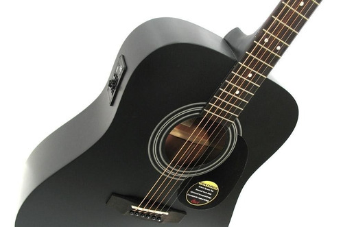Imagen 3 de 7 de Guitarra Electroacústica Cort Ad810e-bks Eq Funda