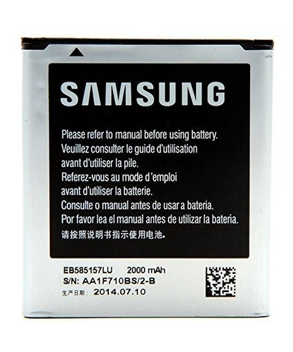 Bateria Pila Samsung Galaxy Beam I8530 Eb585157lu 2000mah