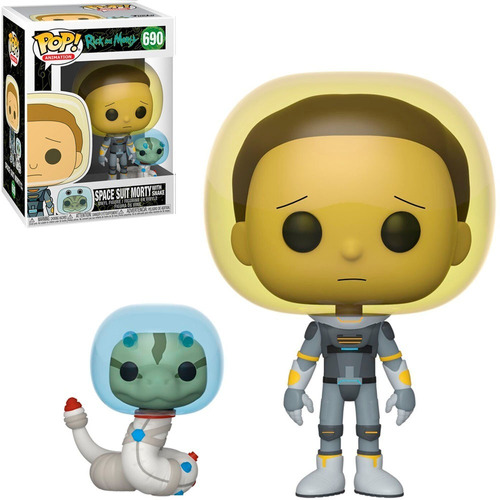 Funko Pop Rick And Morty Space Suit Morty With Snake