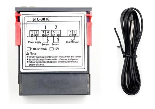 Stc3018 Stc-3018 Controlador Temperatura Gabinete 12v Itytar