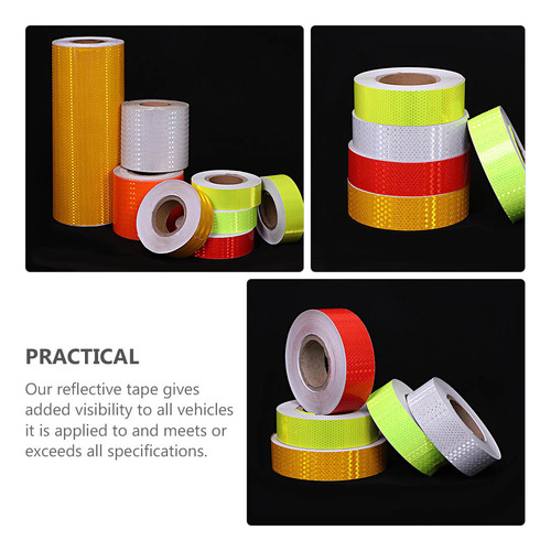 Pegatinas Reflectantes Caution Tape