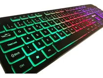 Comprar Teclado Gamer Knup Kp-2060 Qwerty Português Brasil Luz Rgb
