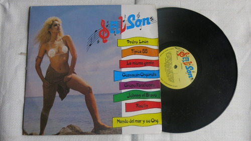 Vinyl Vinilo Lp Acetato Salson Guayacan, Tipica 88 Tropical