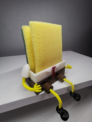 Imagen 3 de 5 de Soporte Para Esponja De Bob Esponja