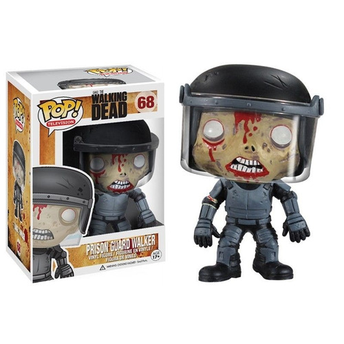 Funko Pop! Tv: Walking Dead Zombi Guardia De Prisión